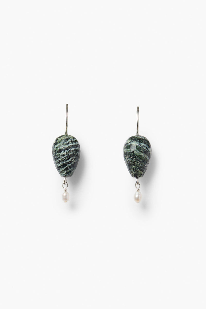 Jelly Bean Earrings Jasper