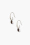 Gala Crescent Earrings Mini Smoky