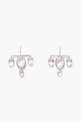 Caroline Earrings Clear Crystal