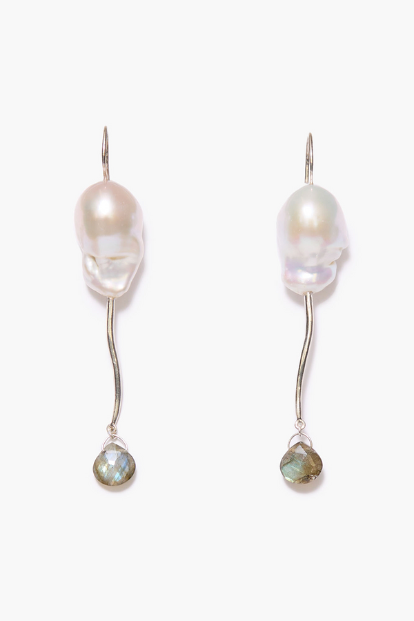 Drift Earrings Labradorite