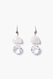 Labyrinth Duo Earrings Moonstone