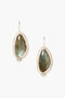 Elizabeth Drop Earrings Silver Labradorite