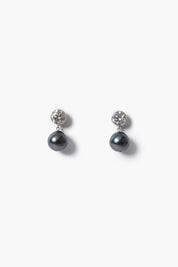 Eliza Earrings Tahitian Pearl