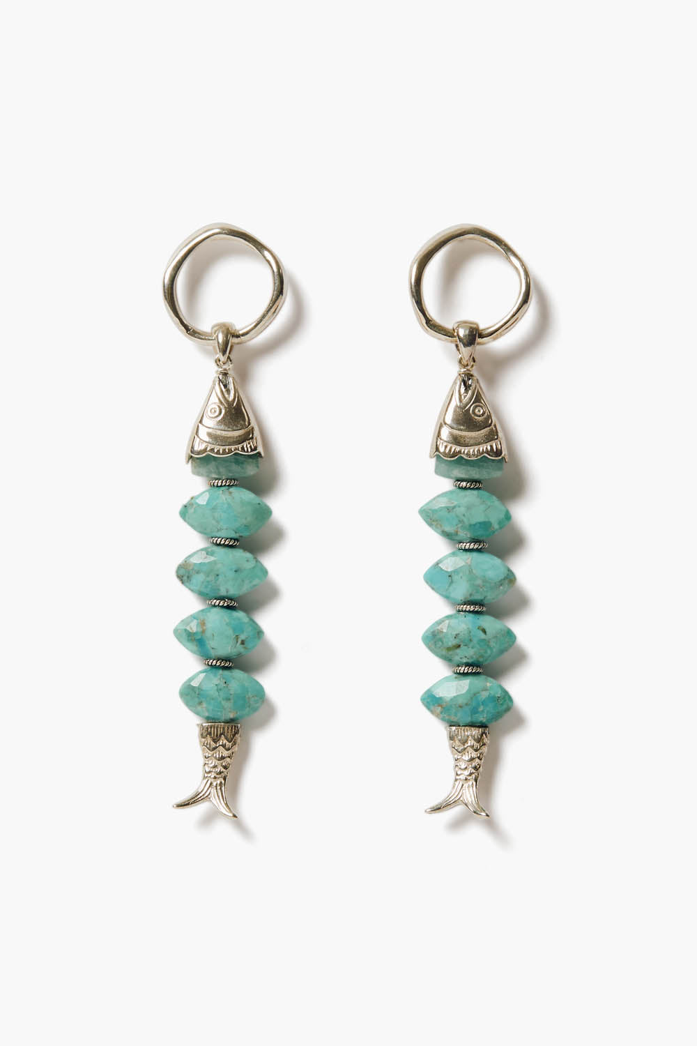 Orris Earrings Turquoise