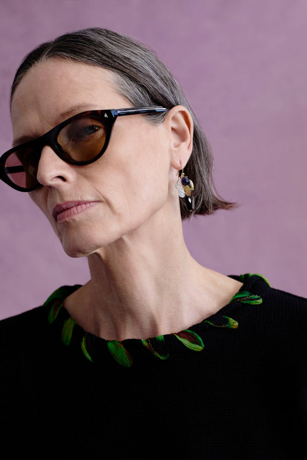 Trove Earrings Black Multi