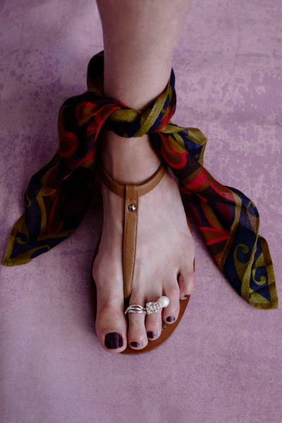 La Perla Toe Ring White Pearl