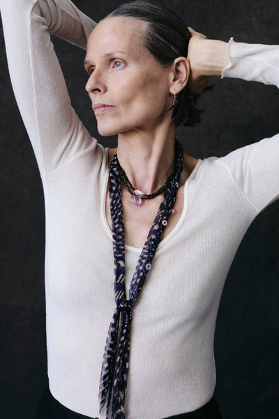 Claire Necklace Onyx