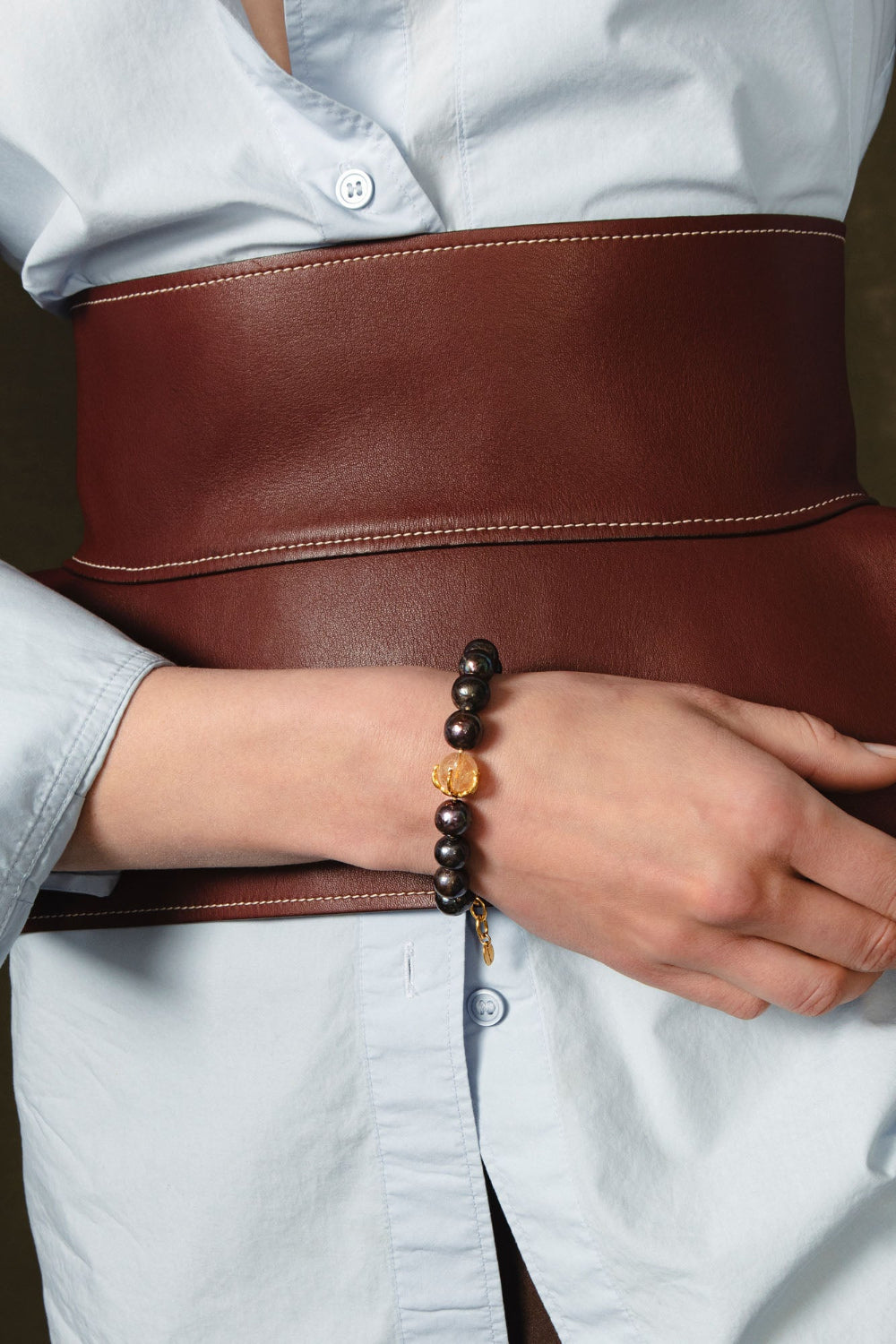 Lark Bracelet Peacock Pearl – Chan Luu