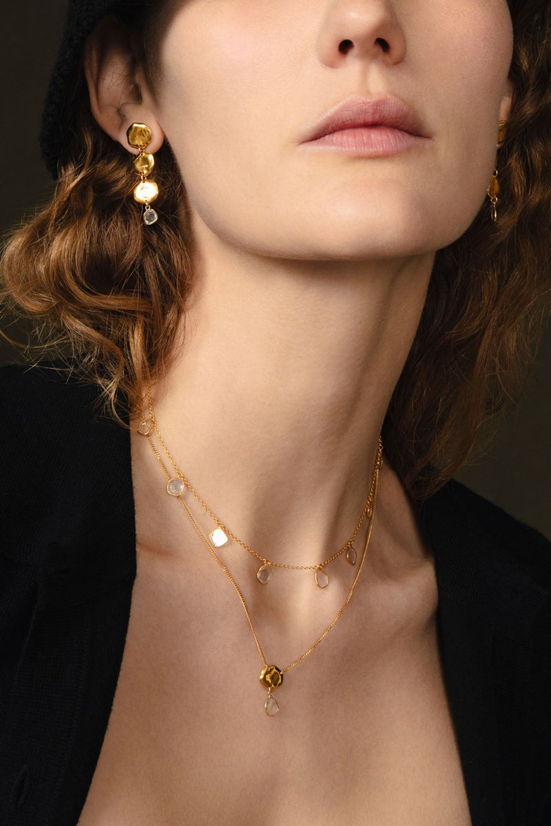 Mirage Necklace Yellow Gold