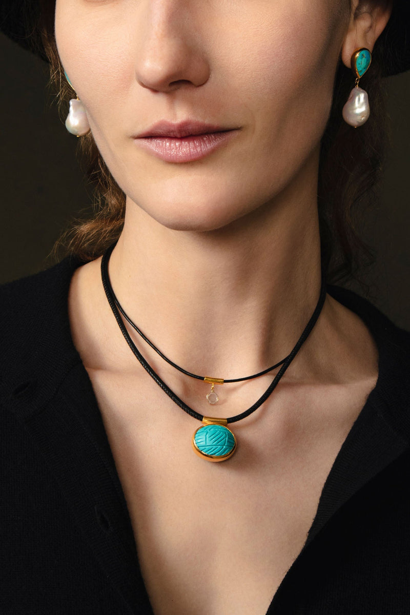 Valley Necklace Turquoise