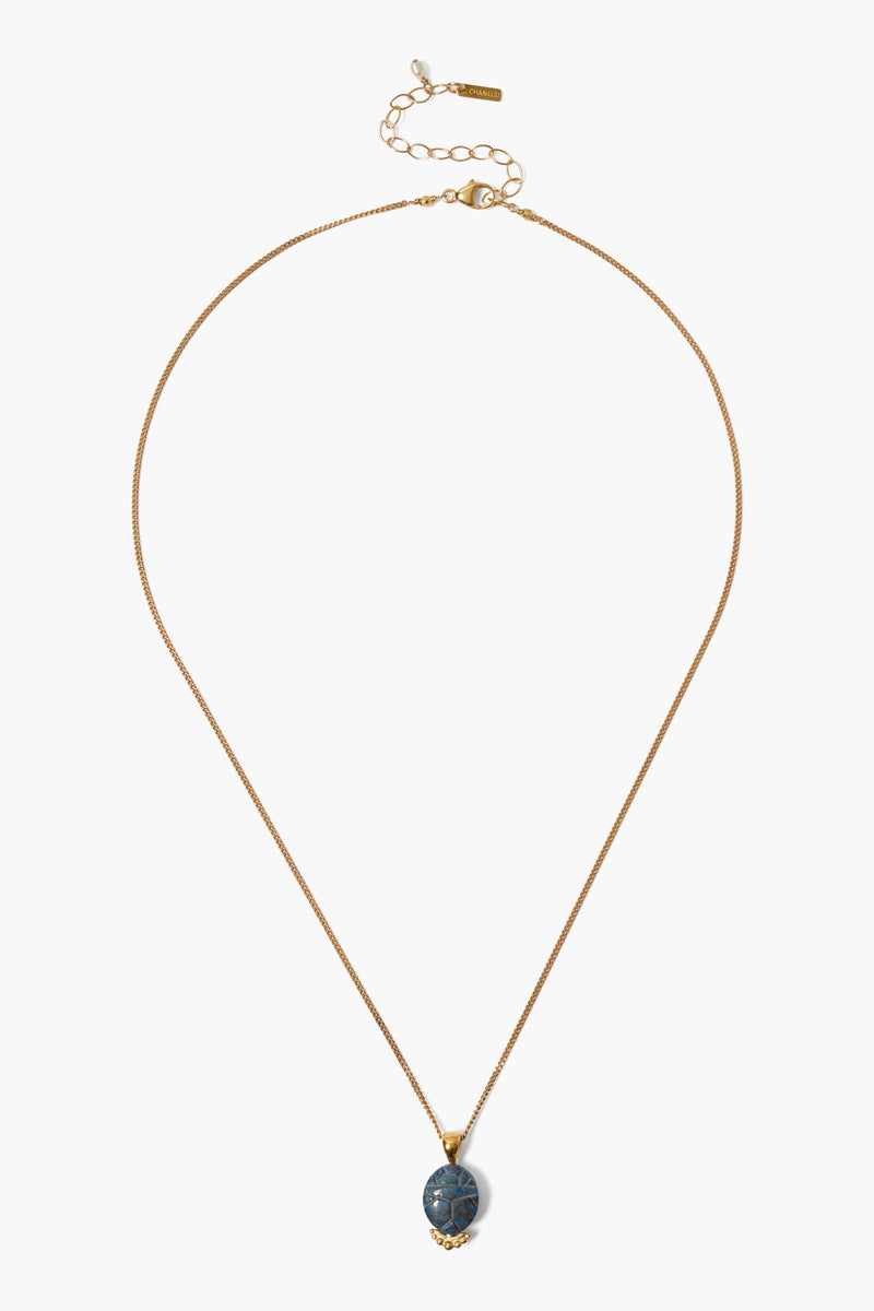 Jaya Pendant Necklace Lapis