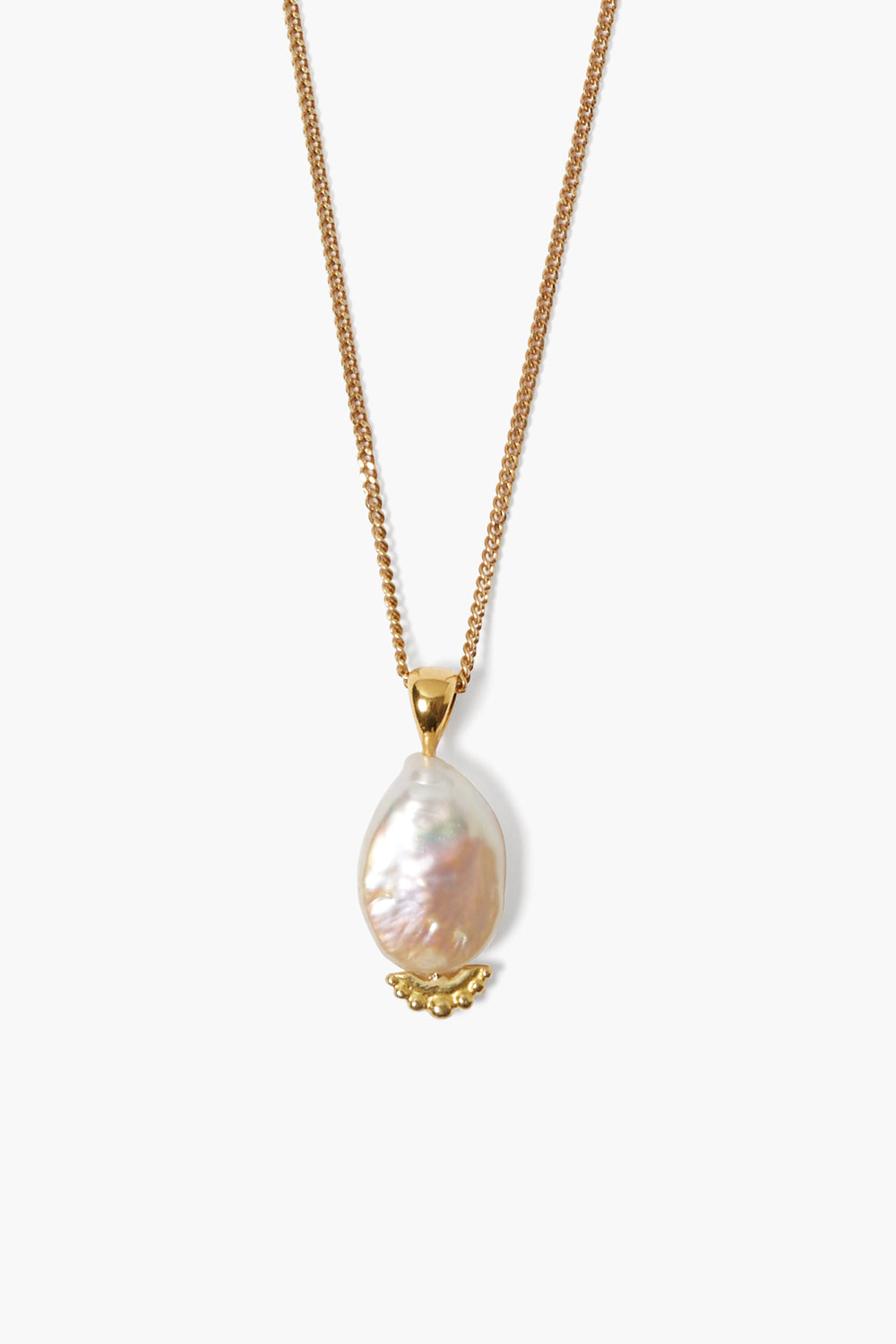 Jaya Pendant Necklace White Pearl – Chan Luu
