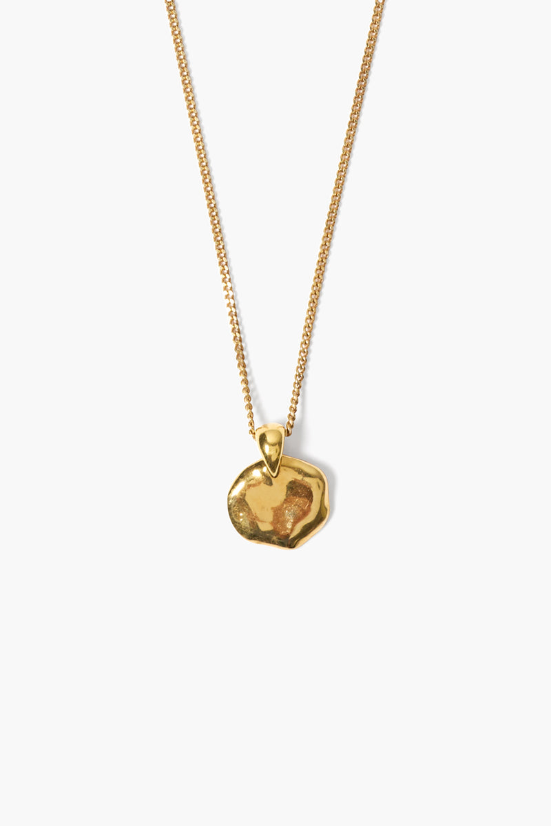 GLD Stars Coin Pendant - Yellow Gold, 18K - The GLD Shop