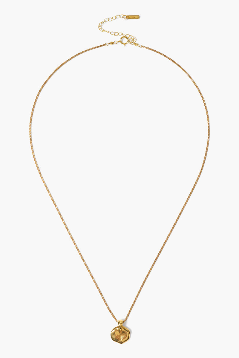 Coin Necklace Yellow Gold