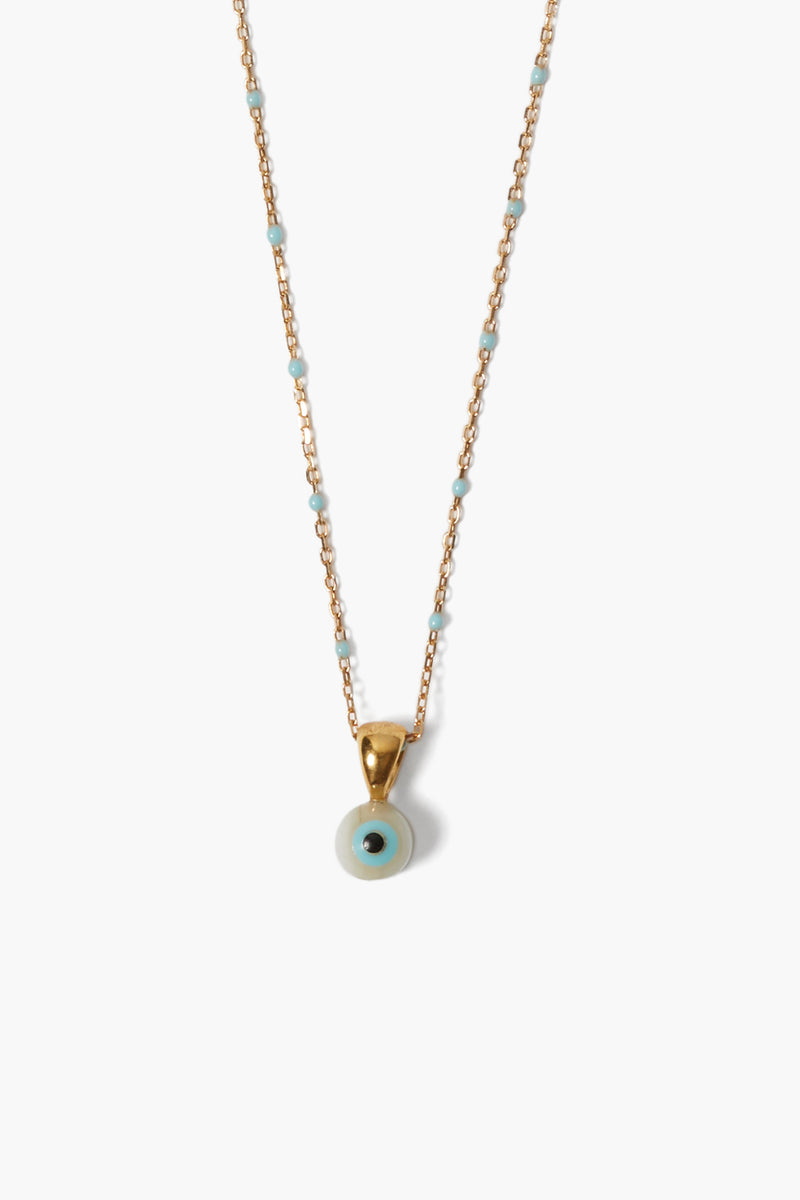 Izmir Evil Eye Necklace Turquoise