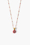 Izmir Evil Eye Necklace Red