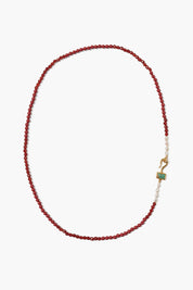 Santos Necklace Carnelian Mix
