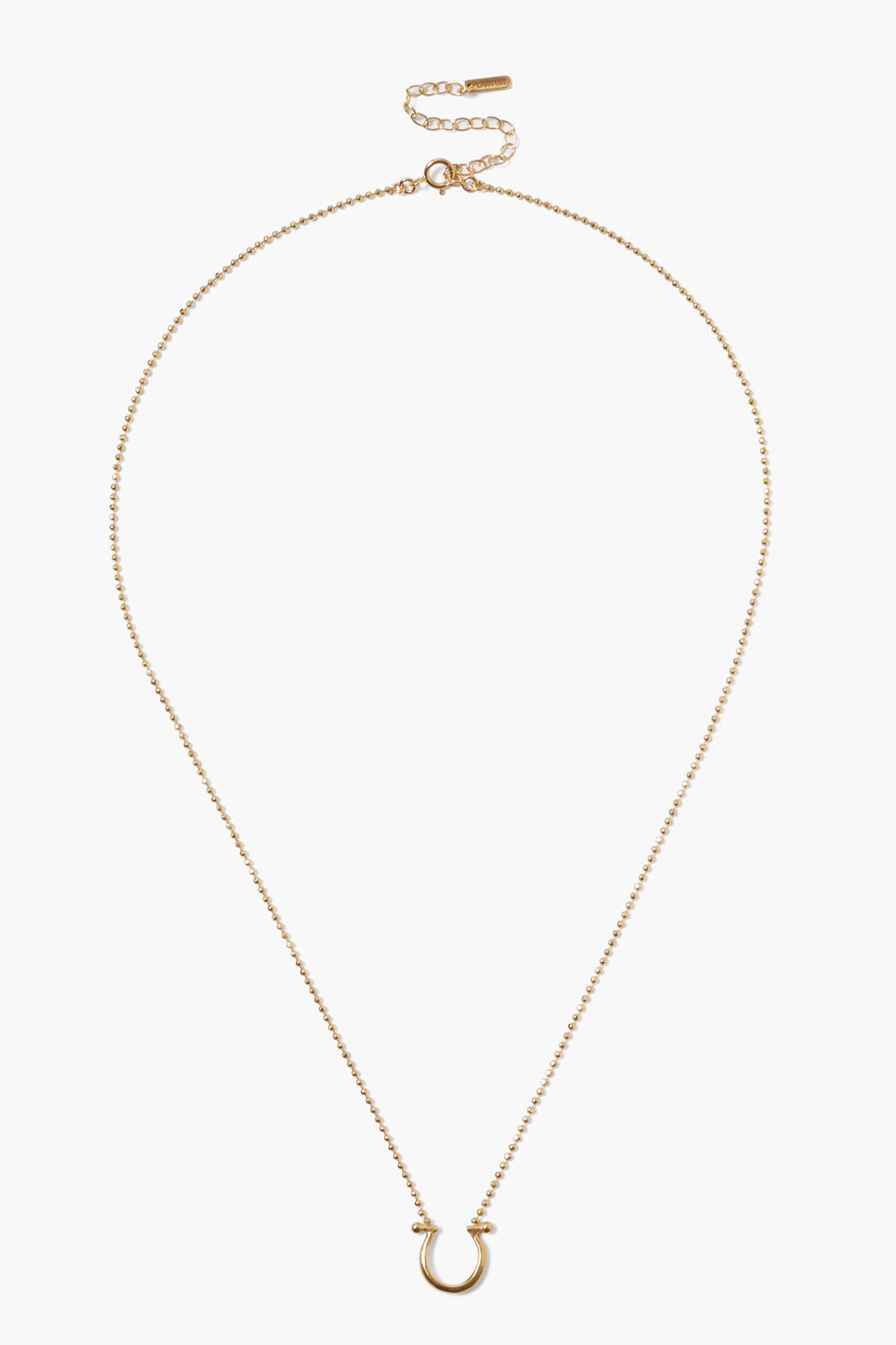 Horseshoe Necklace Yellow Gold – Chan Luu