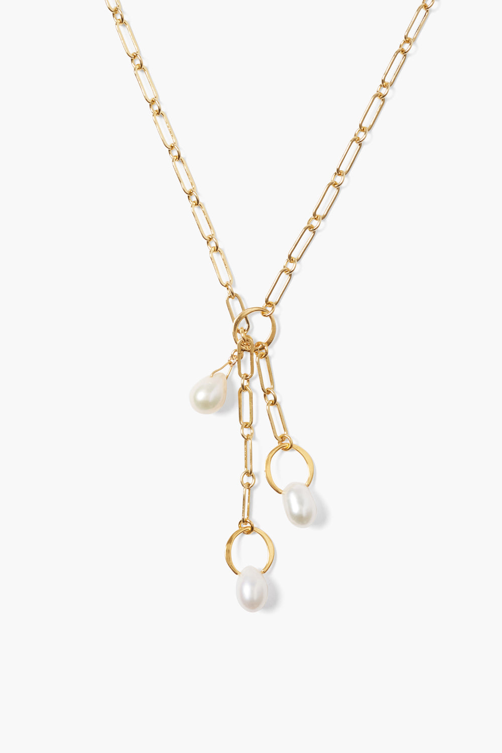 Tamsyn Necklace White Pearl – Chan Luu