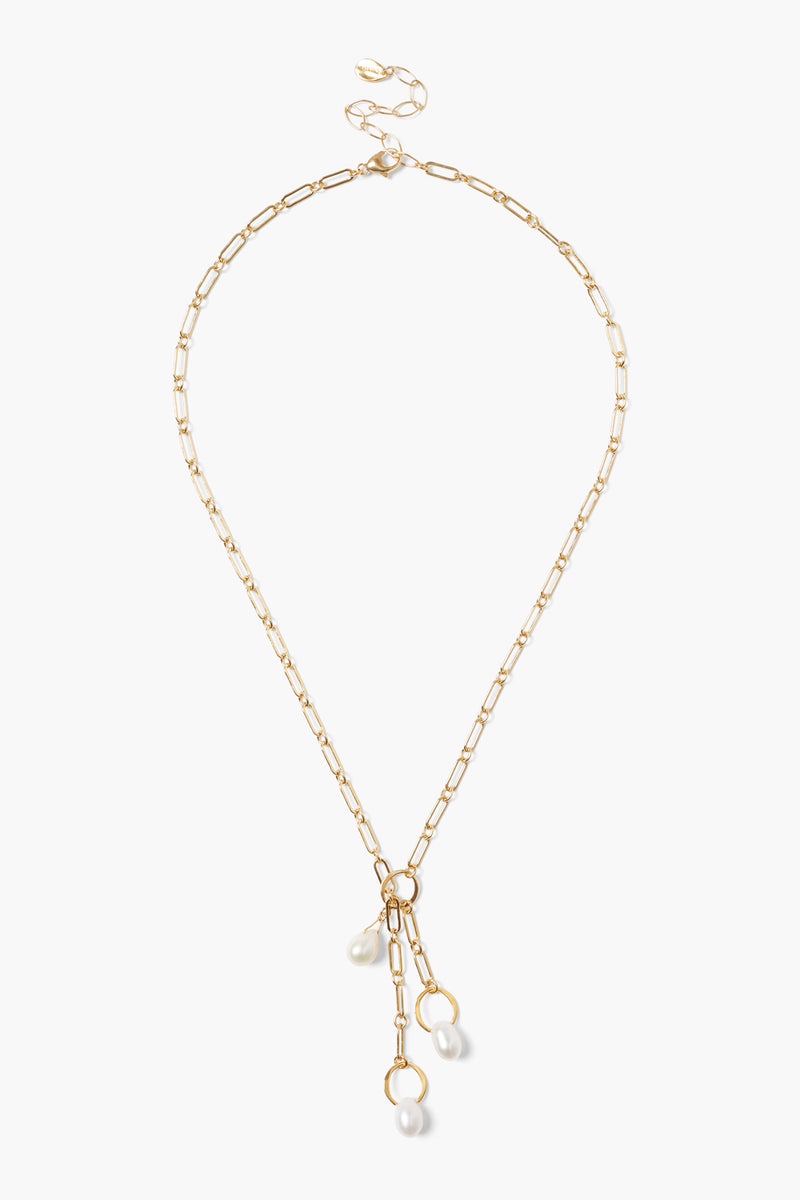 Tamsyn Necklace White Pearl – Chan Luu
