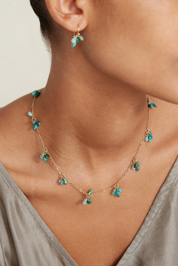 Hila Necklace Turquoise Mix