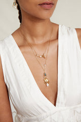 Indira Charm Necklace Natural Mix