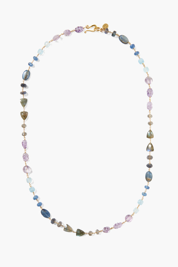 Maeve Necklace Blue Mix
