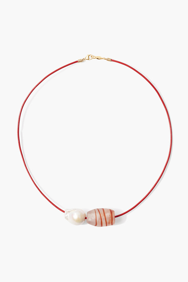 Palisade Necklace Red