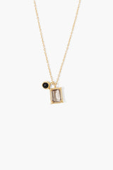 Delilah Pendant Necklace Quartz Mix