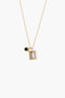 Delilah Pendant Necklace Quartz Mix