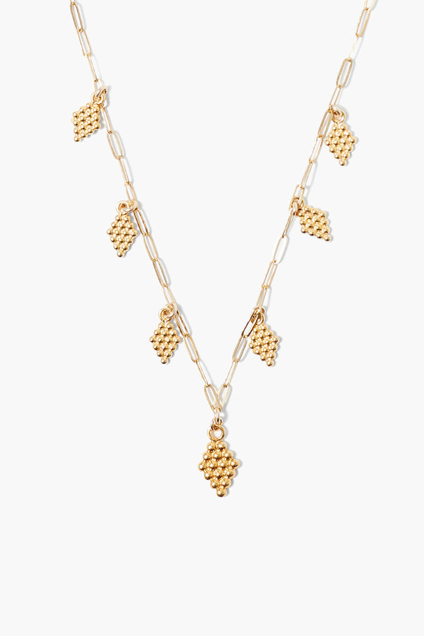 Bijou Charm Necklace Yellow Gold