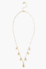 Bijou Charm Necklace Yellow Gold