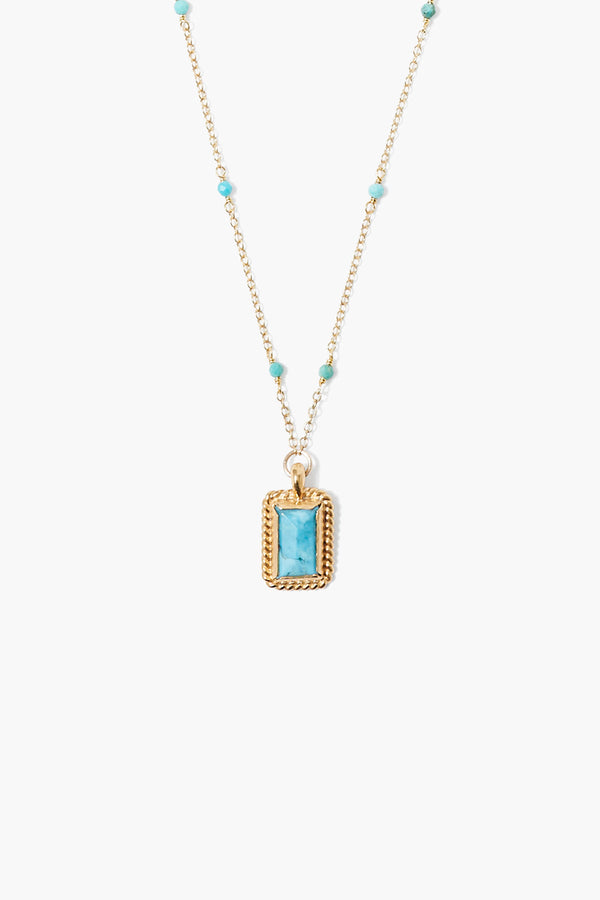 Aura Necklace Turquoise