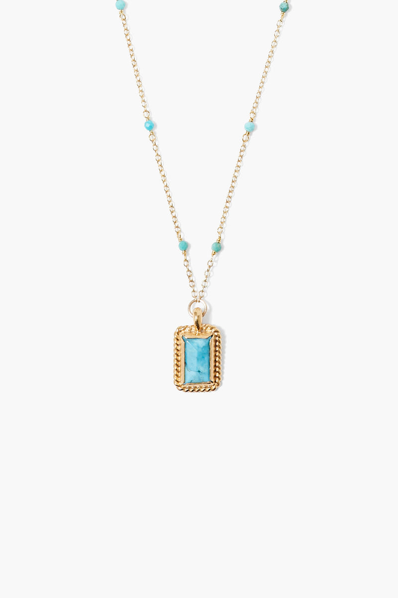 Aura Necklace Turquoise