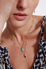 Aura Necklace Turquoise