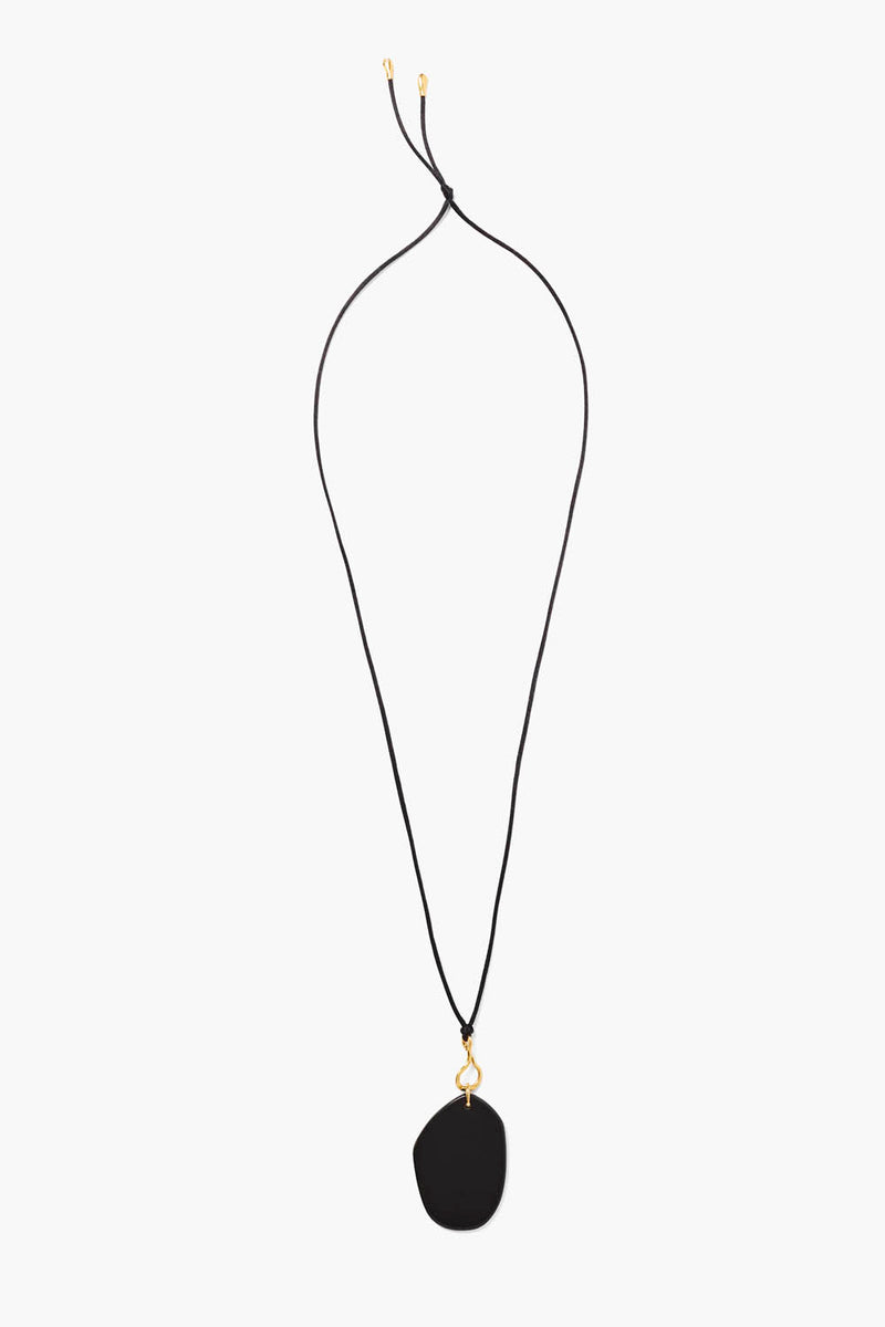 Slice Necklace Black