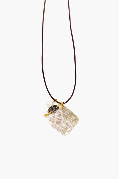 Venice Necklace Brown Mix – Chan Luu
