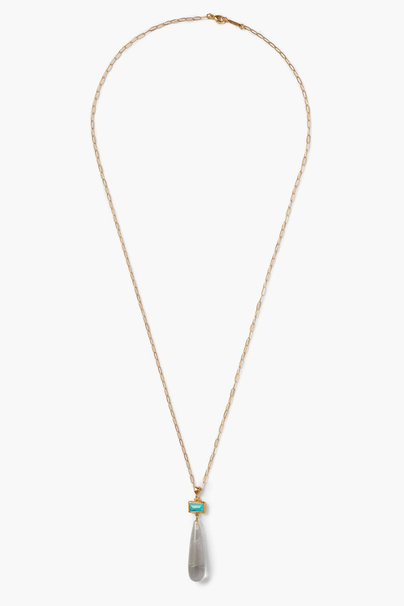 Messina Necklace Clear Quartz