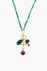 Alexandria Necklace Malachite Mix