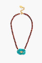 Magnolia Necklace Turquoise Mix