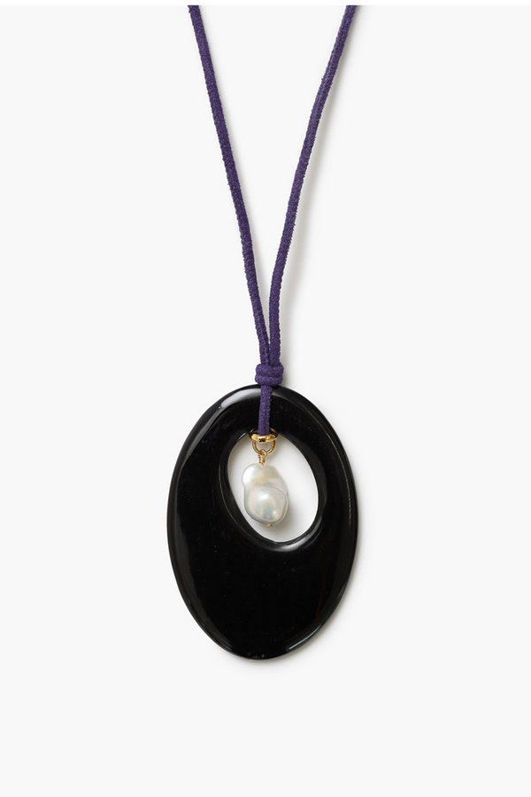 Corinne Necklace Purple Mix