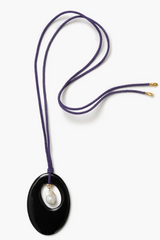 Corinne Necklace Purple Mix