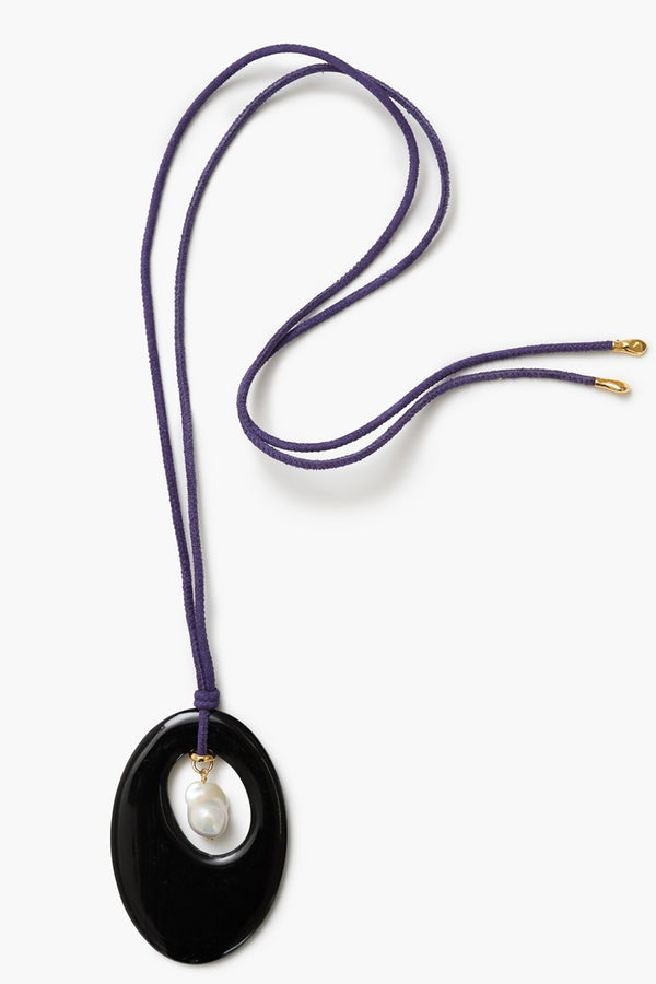 Corinne Necklace Purple Mix