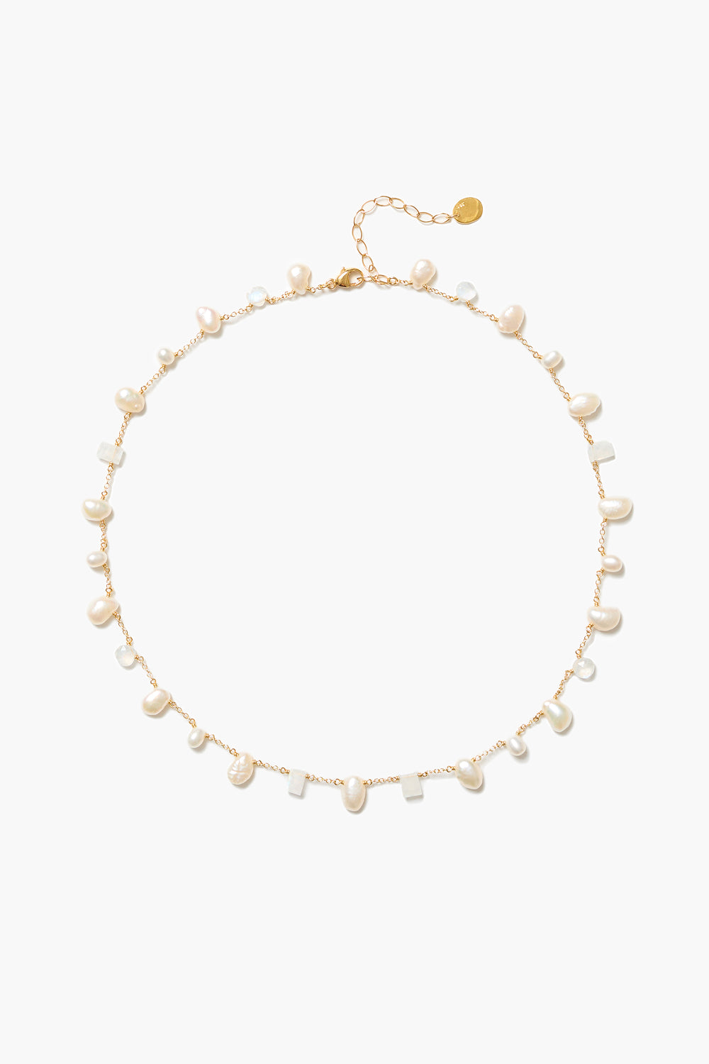 Diana Necklace White Pearl