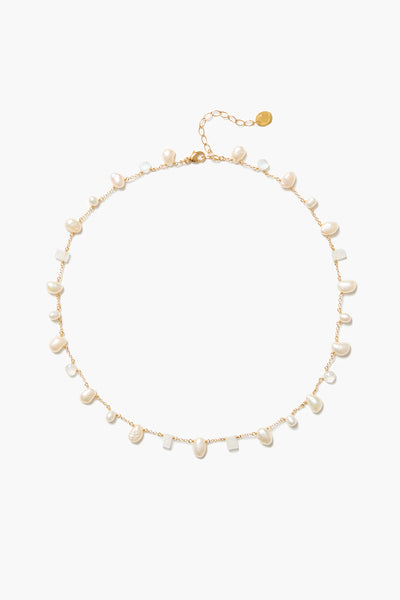 Diana Necklace White Pearl – Chan Luu