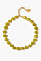 Oona Necklace Olive Jade
