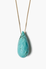 Jane Pendant Necklace Turquoise