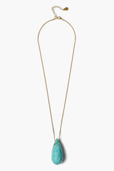 Jane Pendant Necklace Turquoise