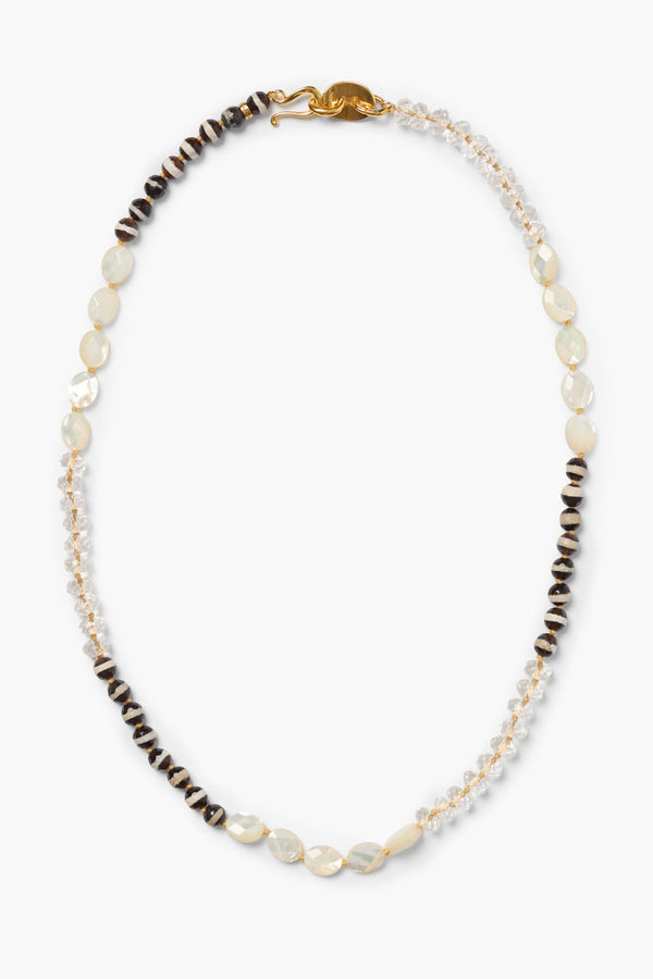Paola Necklace White