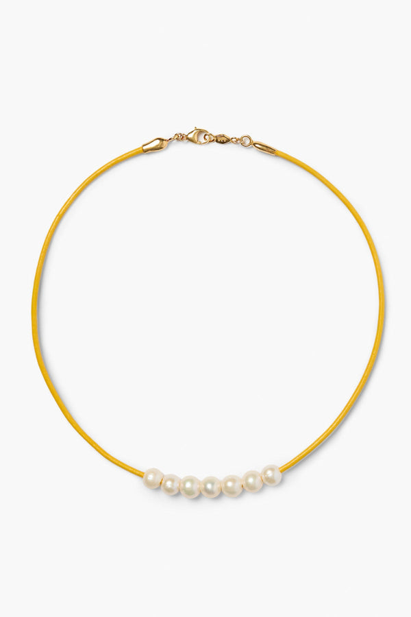 River Necklace Yellow